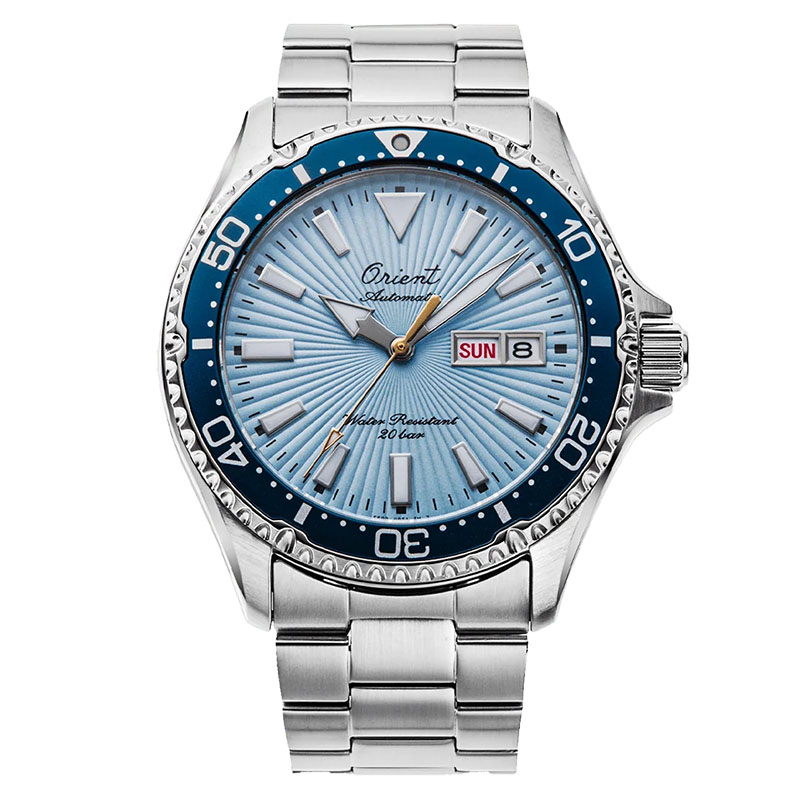 Orient Kamasu 75th Anniversary RA-AA0823L39B – limitowany diver z błękitną tarczą