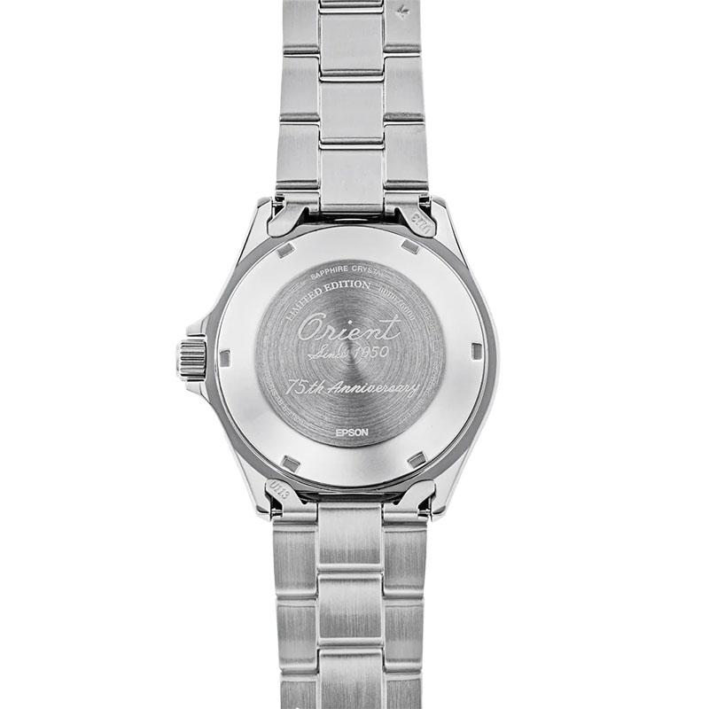 Orient Kamasu 75th Anniversary RA-AA0823L39B – dekiel z grawerem 75-lecia i numerem edycji
