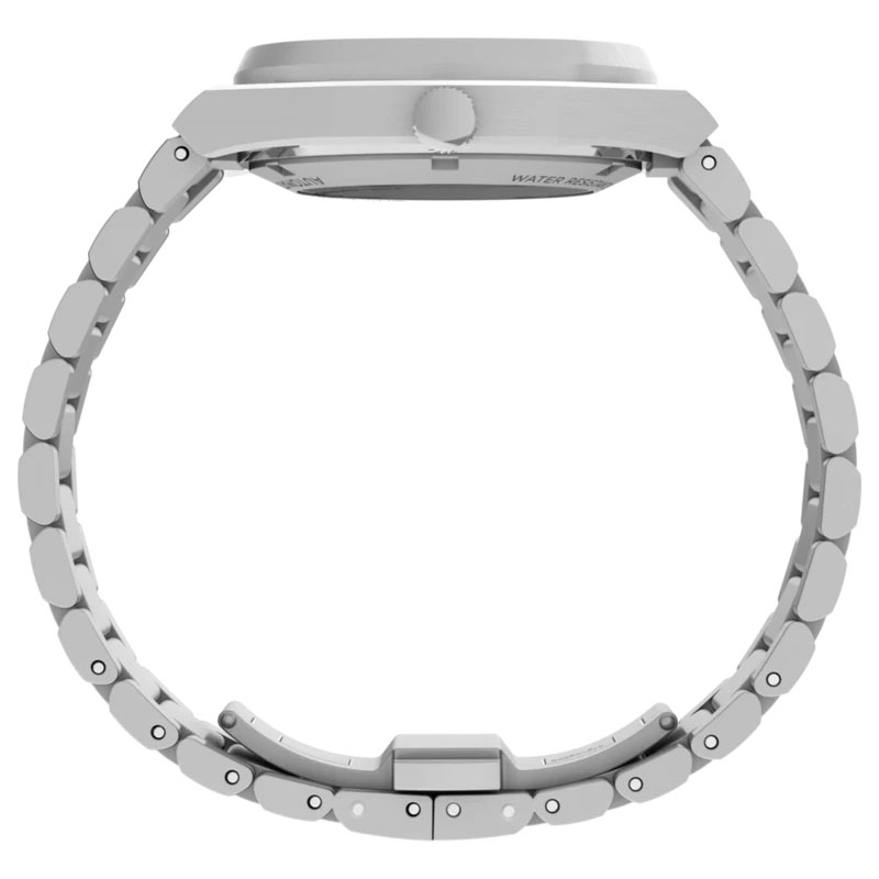 Timex E Line Automatic TW6A00700 – zaokrąglona kwadratowa koperta z profilu