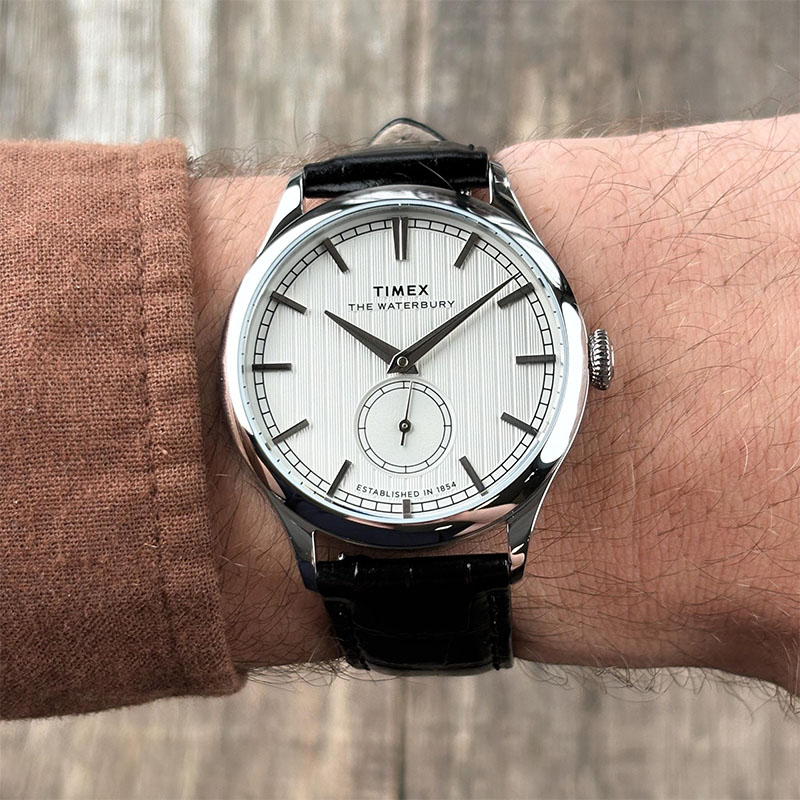 Timex Waterbury Classic Sub Second TW2Y92000 - subtarcza sekund na godzinie szóstej