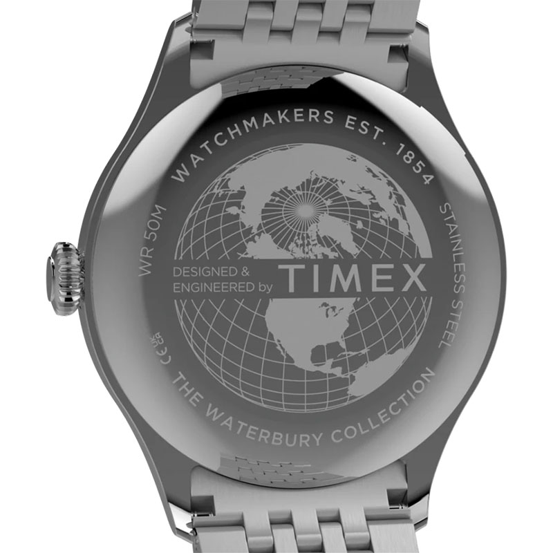 Timex Waterbury Classic Sub Second TW2Y91800 – pełny i wciskany dekiel