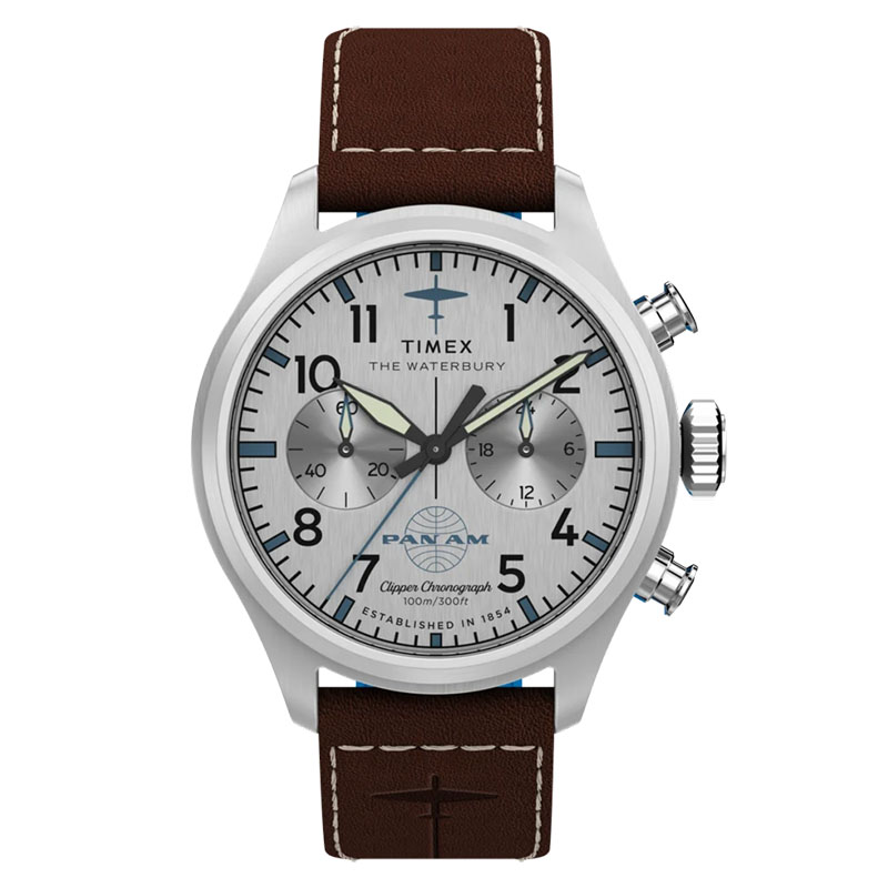 Timex x Pan Am® Waterbury Ace Chronograph TW2Y38700