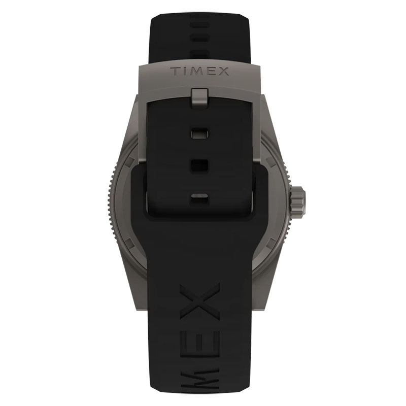 Timex Deepwater Reef 200 Titanium Automatic TW2Y64300 - zapięcie na klamrę w gumowym pasku