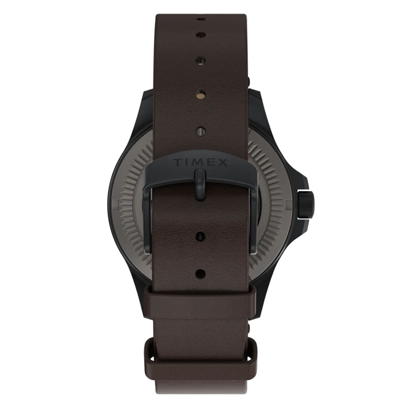 Timex Expedition Field Post Titanium Automatic TW2Y90900 - skórzany pasek z zapięciem na klamrę