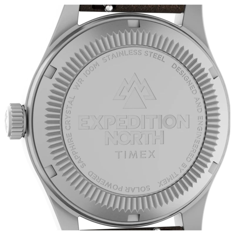 Timex Expedition Field Solar TW2V64200 - pełny i zakręcany dekiel stalowej koperty