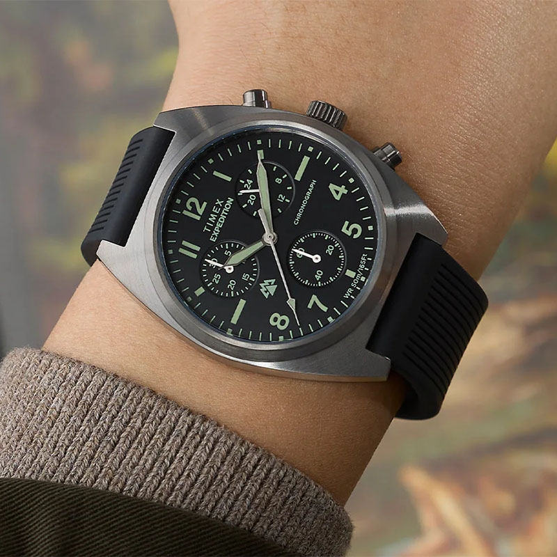 Timex Expedition Capstone Chronograph TW2Y61000 - kwarcowy zegarek ze stoperem na nadgarstku