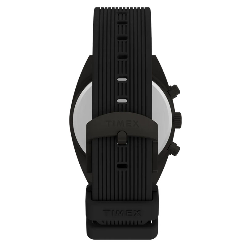 Timex Expedition Capstone Chronograph TW2Y61000 - silikonowy, czarny pasek z zapięciem na klamrę