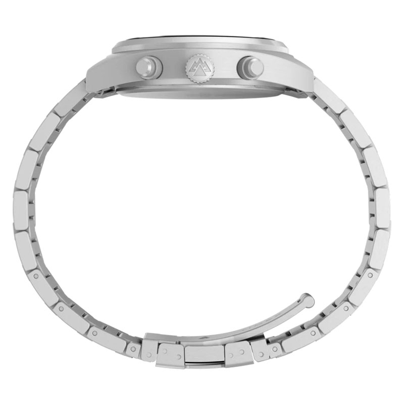 Timex Expedition Capstone Chronograph TW2Y61200 - profil koperty oraz bransolety stalowej