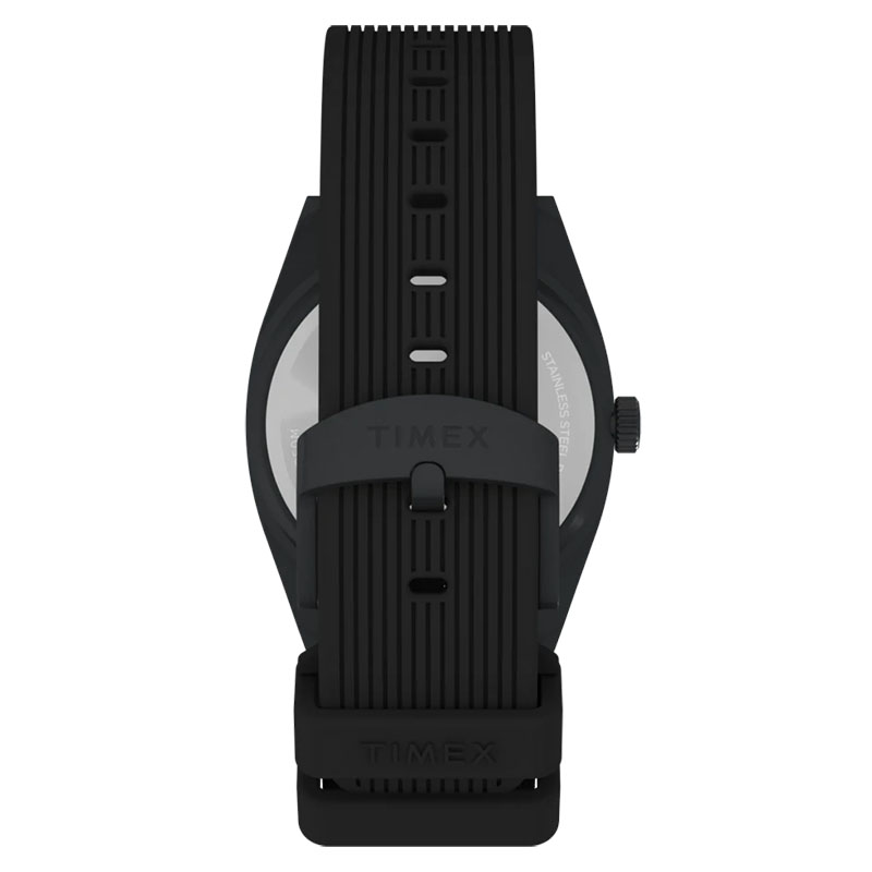 Timex Expedition Capstone TW2Y18100 - silikonowy, czarny pasek z zapięciem na klamrę