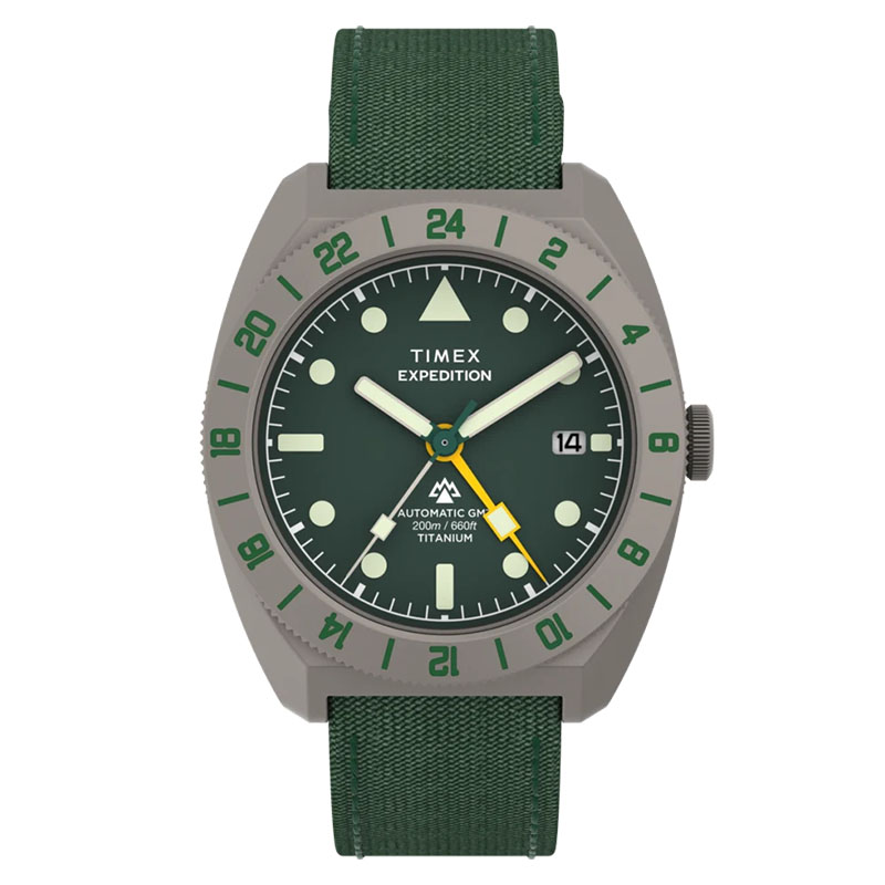 Timex Expedition Pioneer Titanium Automatic GMT TW2Y63400