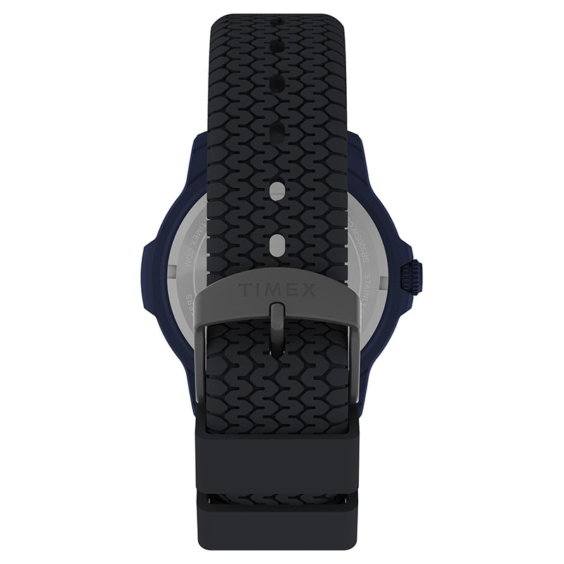 Timex Expedition Timber TW4B34600 - granatowy, gumowy pasek z zapięciem na klamrę