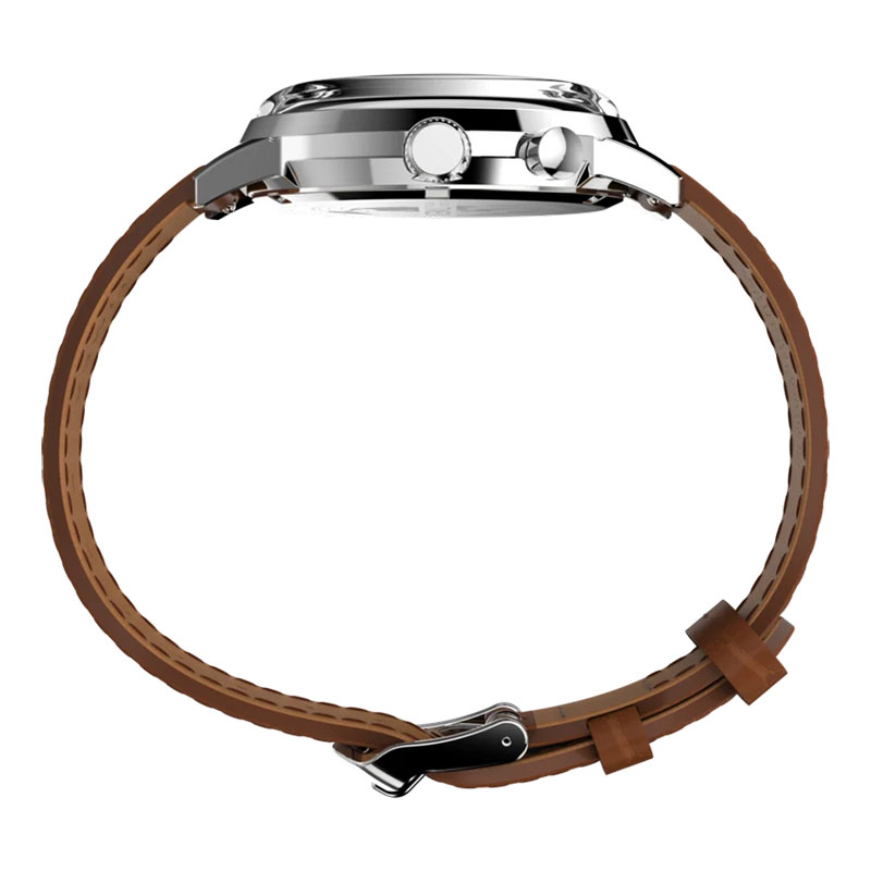Timex Marlin Moon Phase TW2W51000 - profil koperty z paskiem