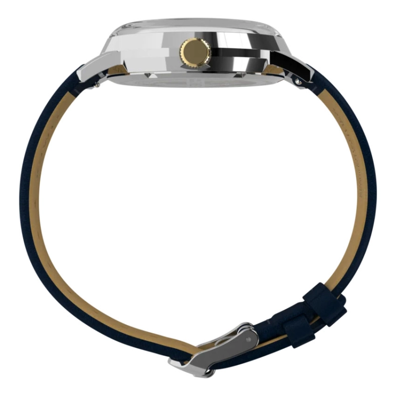 Timex Marlin GMT TW2Y47900 - profil koperty oraz skórzanego paska