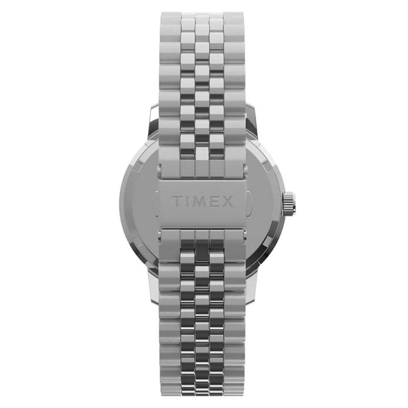 Timex Marlin GMT TW2Y84100 - stalowa bransoleta z zapięciem motylkowym