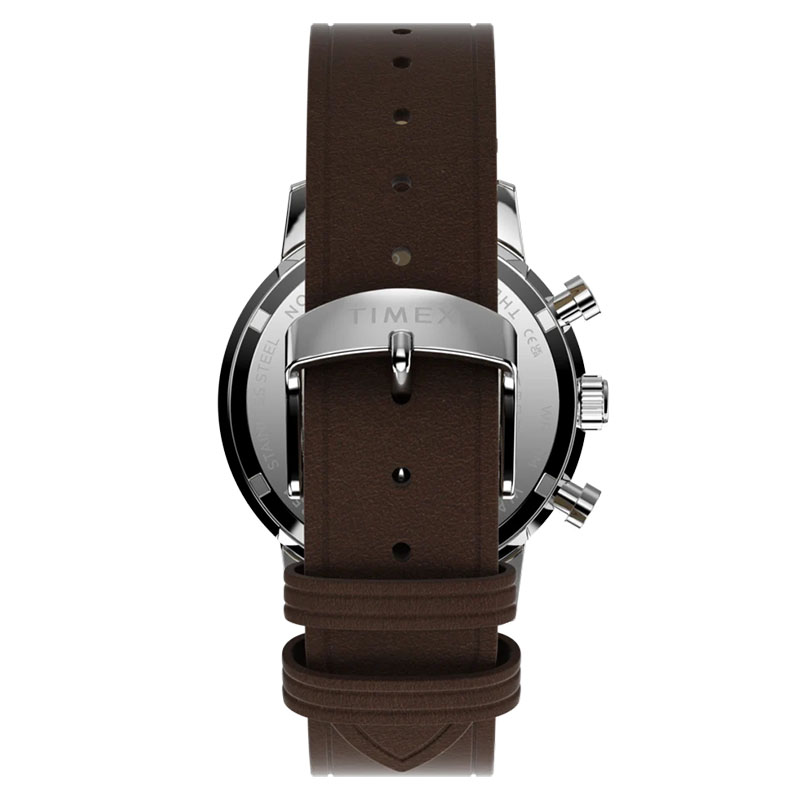 Timex Marlin Chronograph TW2Y66600 - skórzany pasek z zapięciem na klamrę