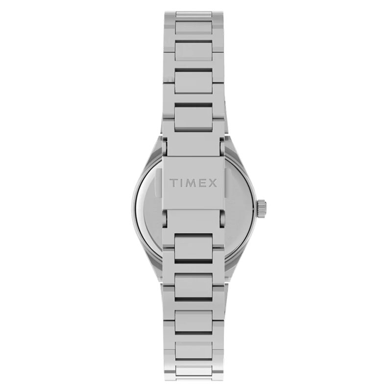 Timex Q Timex Continental Mini TW2Y77400 - stalowa bransoleta z zapięciem motylkowym