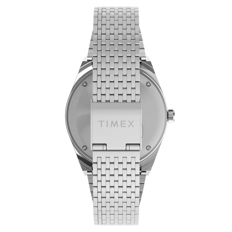 Timex Q Timex Falcon Eye TW2W62400 - stalowa bransoleta z zapięciem motylkowym