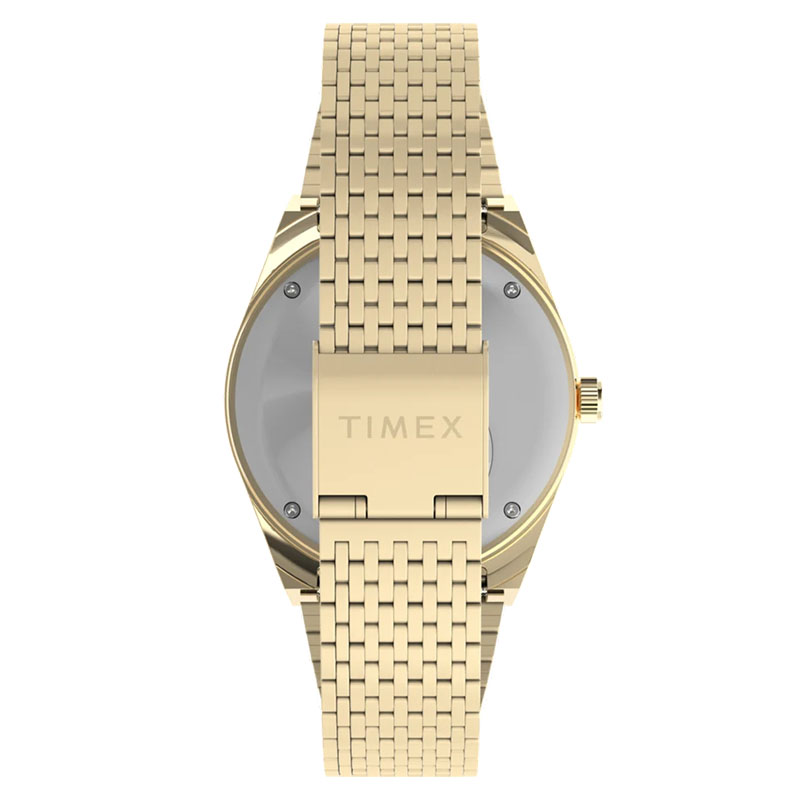 Timex Q Timex Falcon Eye TW2W62500 - stalowa bransoleta z zapięciem motylkowym
