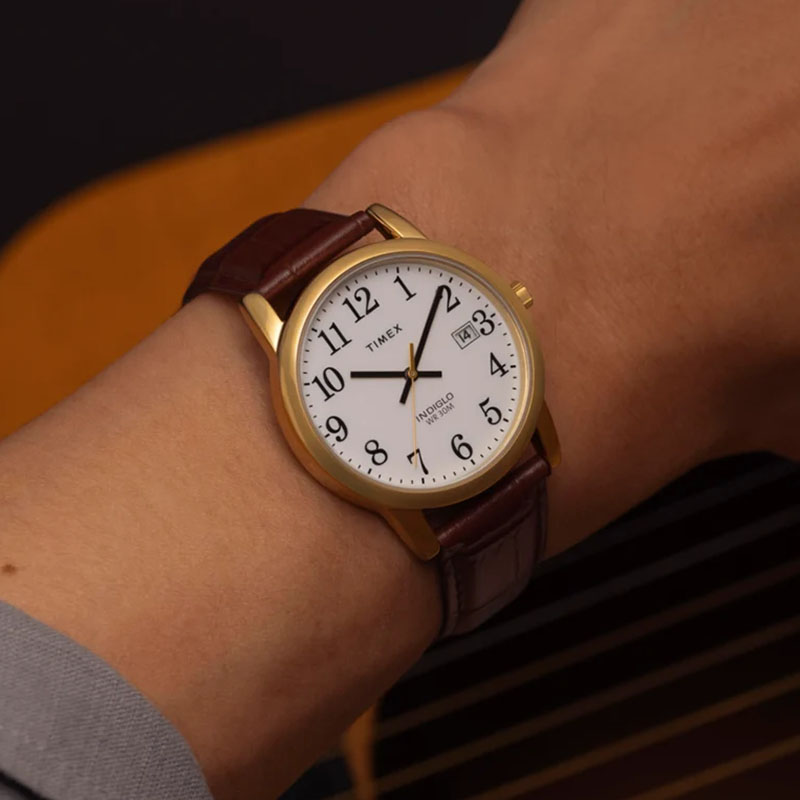 Timex Easy Reader TW2W95500 - elegancki zegarek z białą tarczą na nadgarstki