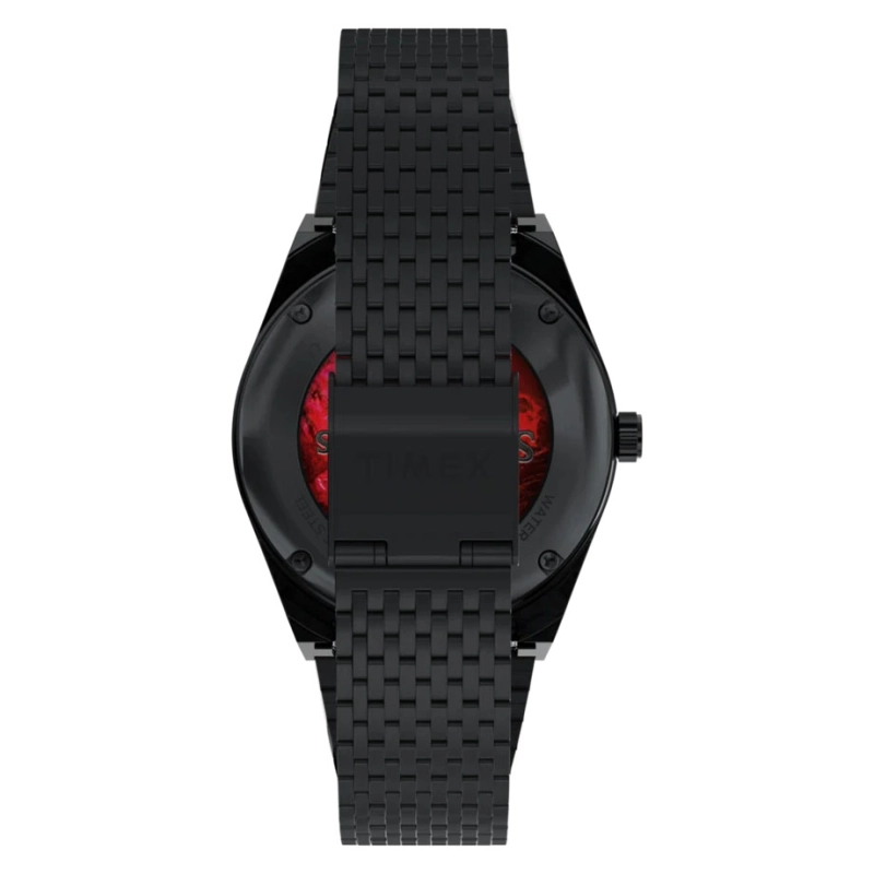 Timex Harry Potter x Q Timex Sorcerer's Stone TW2Y99700 - stalowa bransoleta z zapięciem na zatrzask