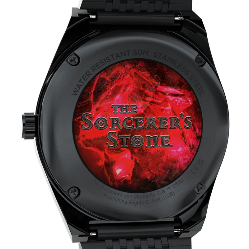 Timex Harry Potter x Q Timex Sorcerer's Stone TW2Y99700 - pełny i dekorowany dekiel