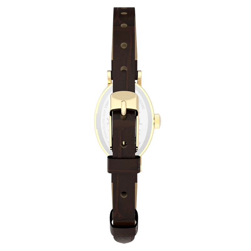 Timex Cavatina TW2W78500 - skórzany pasek z zapięciem na klamrę