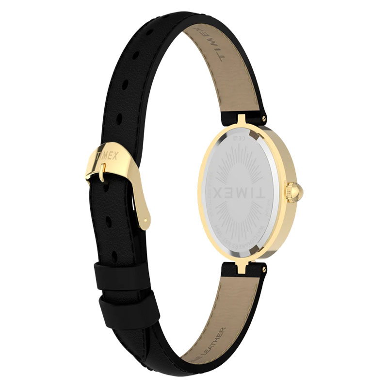 Timex Cavatina Luxe TW2Y86300 - tył zegarka z widocznym deklem i paskiem