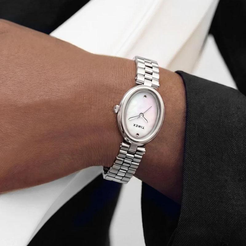 Timex Cavatina Luxe TW2Y86000 - elegancki zegarek damski na nadgarstku
