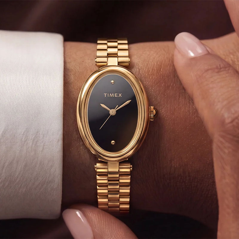 Timex Cavatina Luxe TW2Y86200 - elegancki zegarek damski na nadgarstku