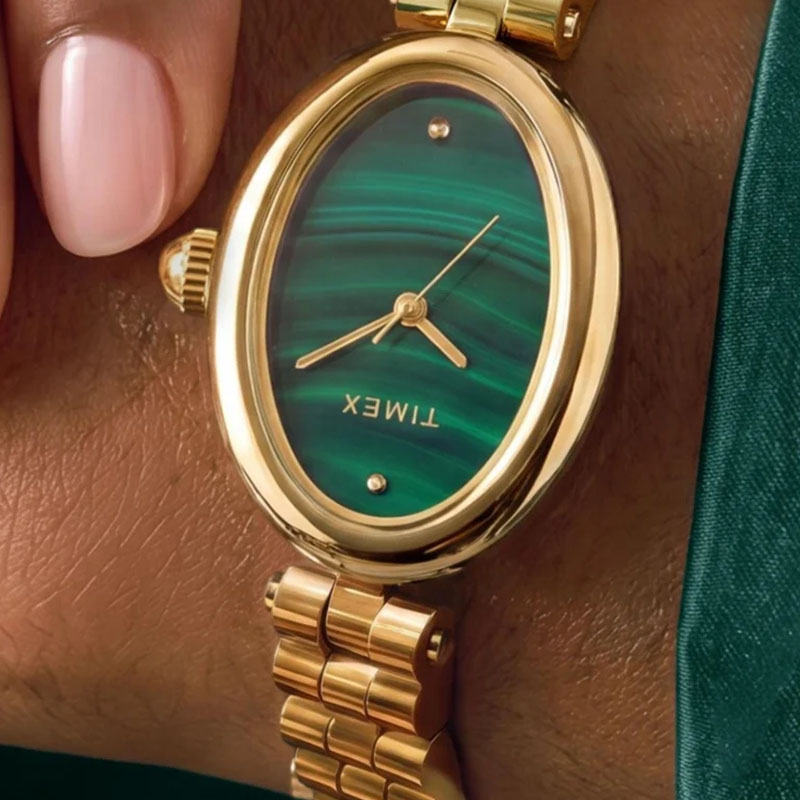 Timex Cavatina Luxe TW2Y86100 - elegancki zegarek damski na nadgarstku