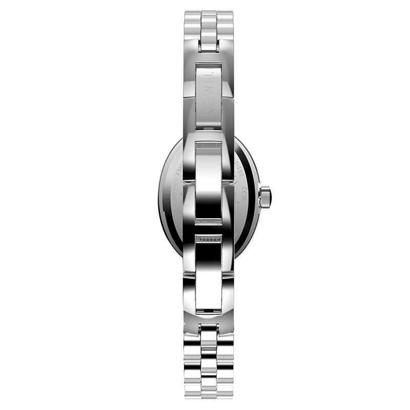 Timex Cavatina TW2Y90000 - stalowa bransoleta z zapięciem typu H