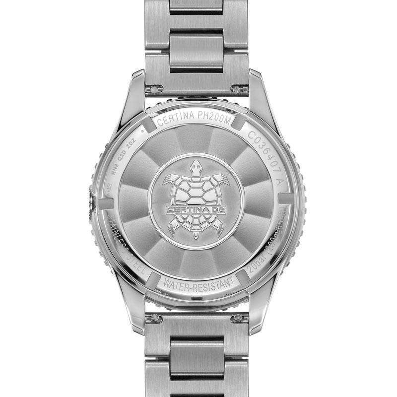 Certina DS PH200M Powermatic 80 C036.407.11.280.00 - pełny i zakręcany dekiel