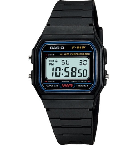 Zegarek Casio Standard Digital F-91W-1