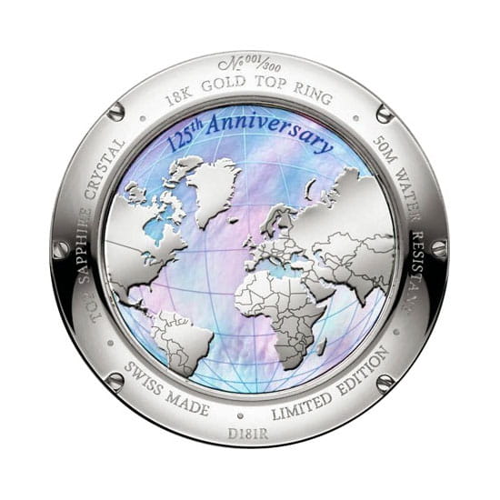 Zegarek męski Doxa Blue Planet D181RBU Limited Edition Twoje Zegarki