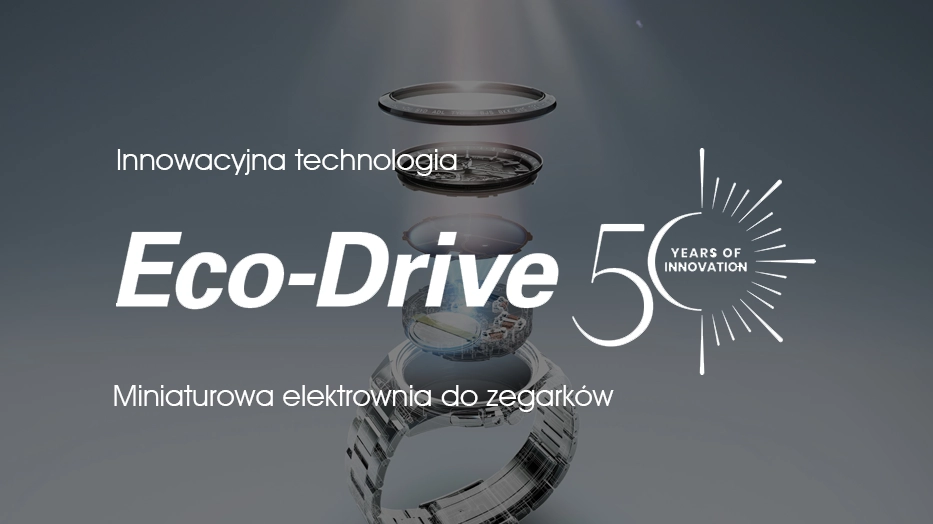 Citizen Eco-Drive – technologia zasilania światłem w zegarkach Citizen