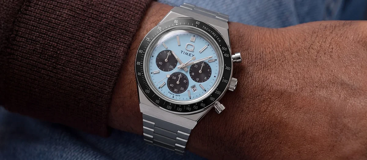 timex q timex chronograph
