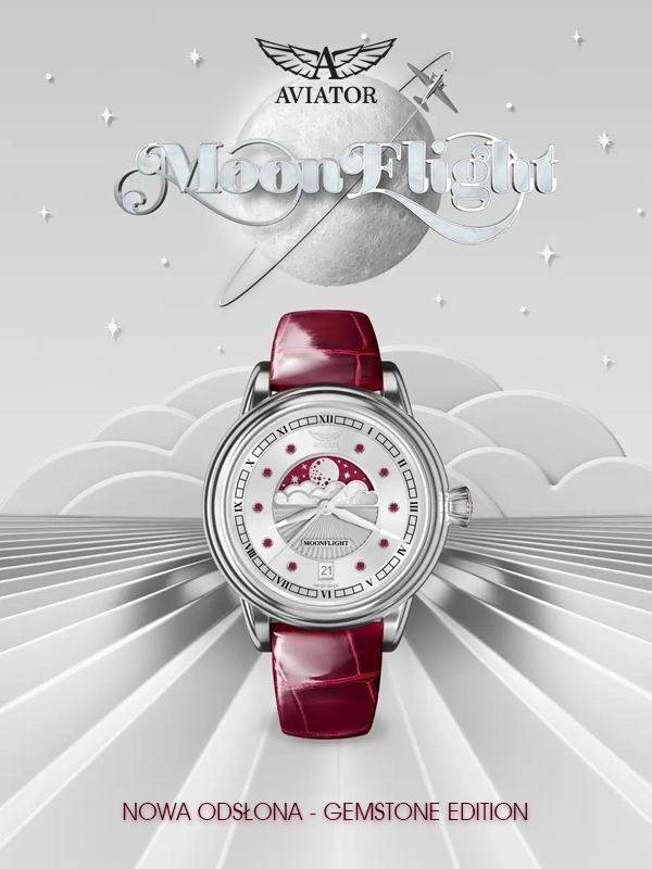 Aviator Douglas Moonflight Gemstone Edition Twoje Zegarki
